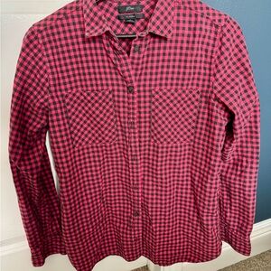 J. Crew Women’s Plaid Button Down Shirt